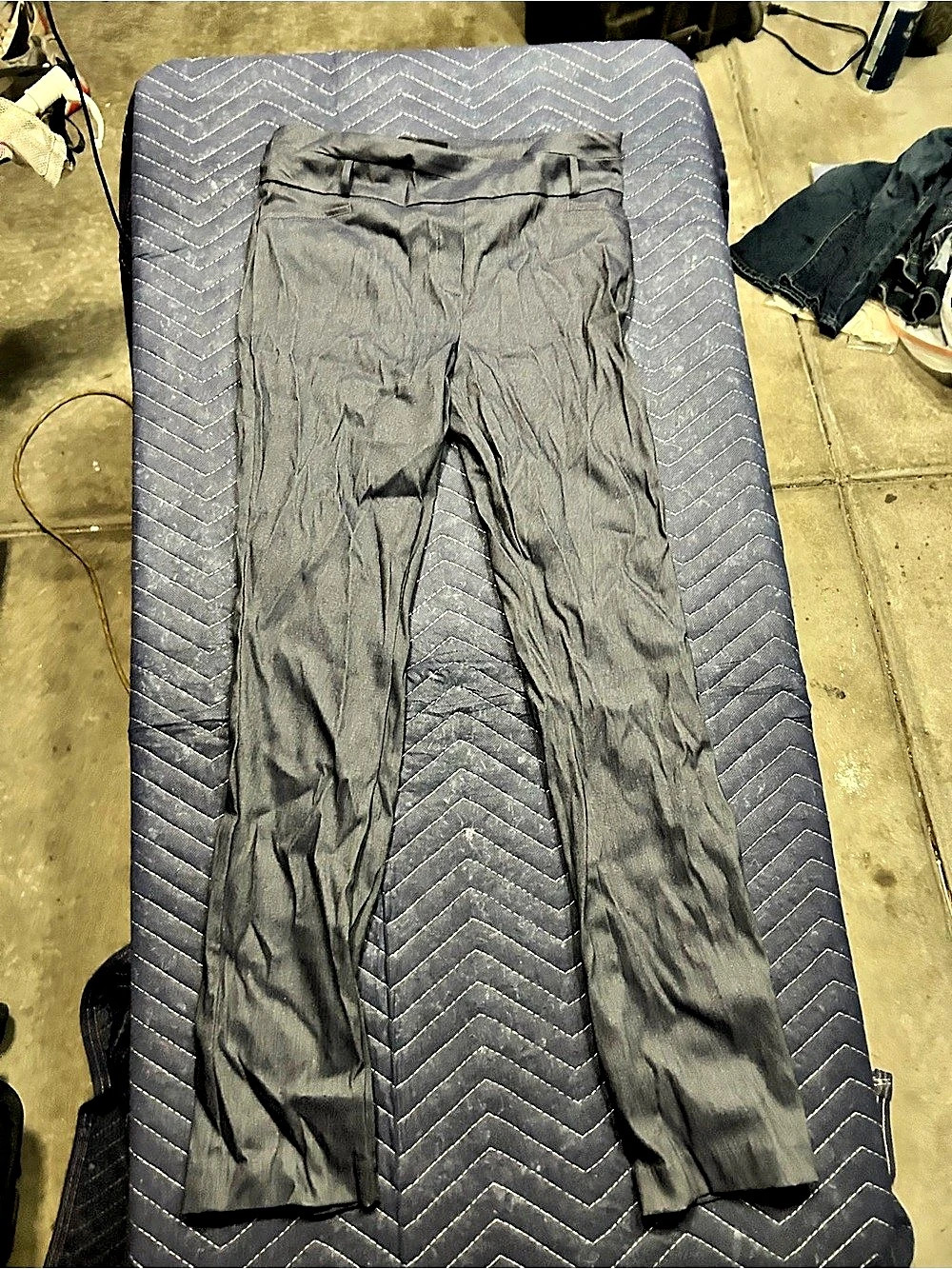 Relucci Gray Straight Leg Pants